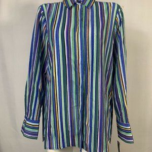 NWT Zac & Rachel Button Down Size Medium